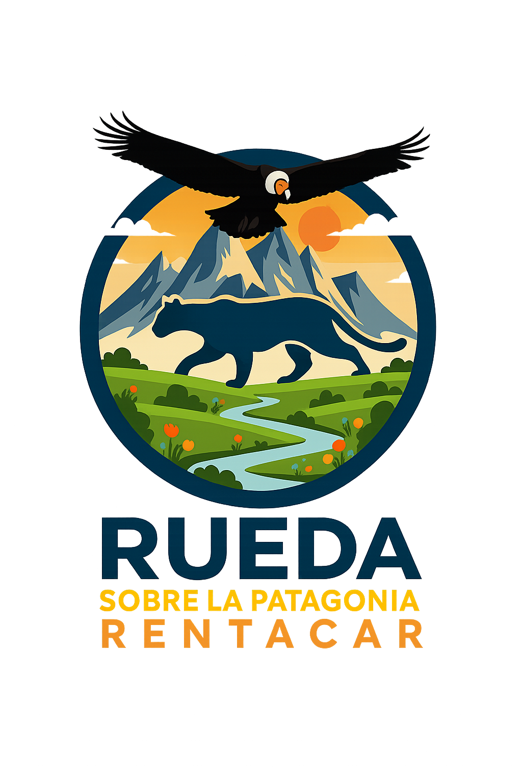 Rueda Sobre La patagonia